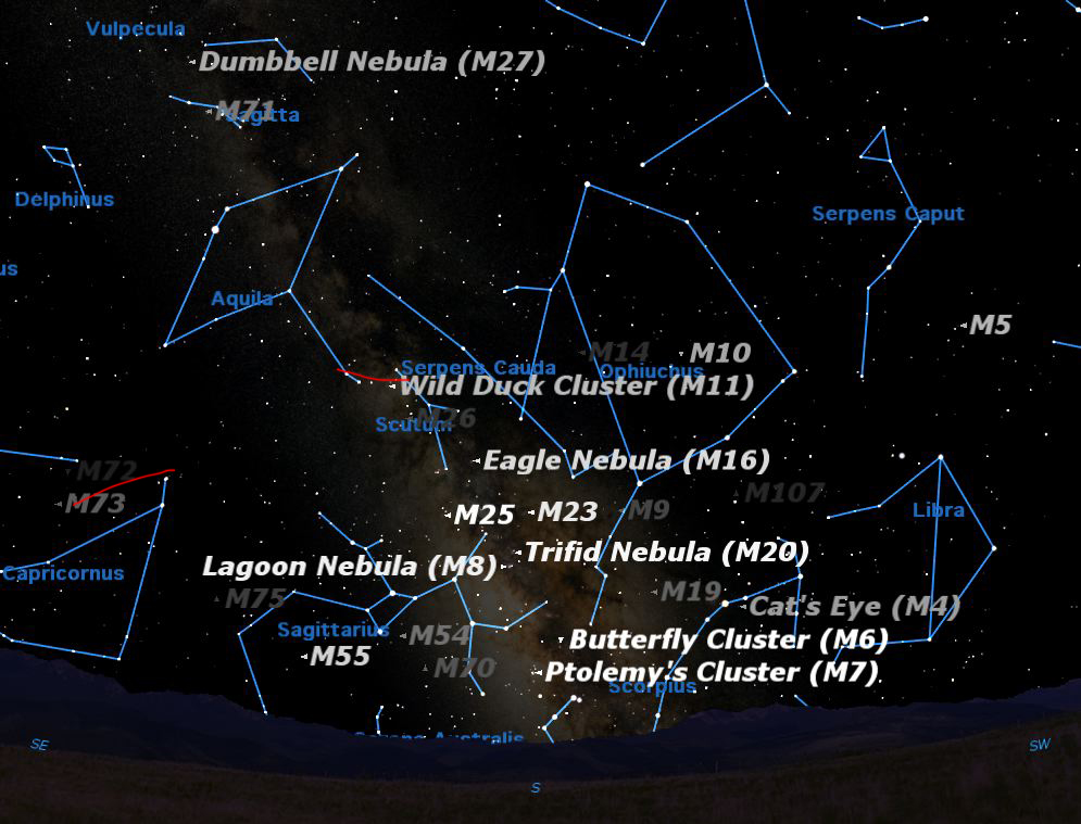 Milky Way Galaxy at Its Best in July Night Sky